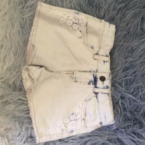 CHEROKEE Bleached Jean shorts